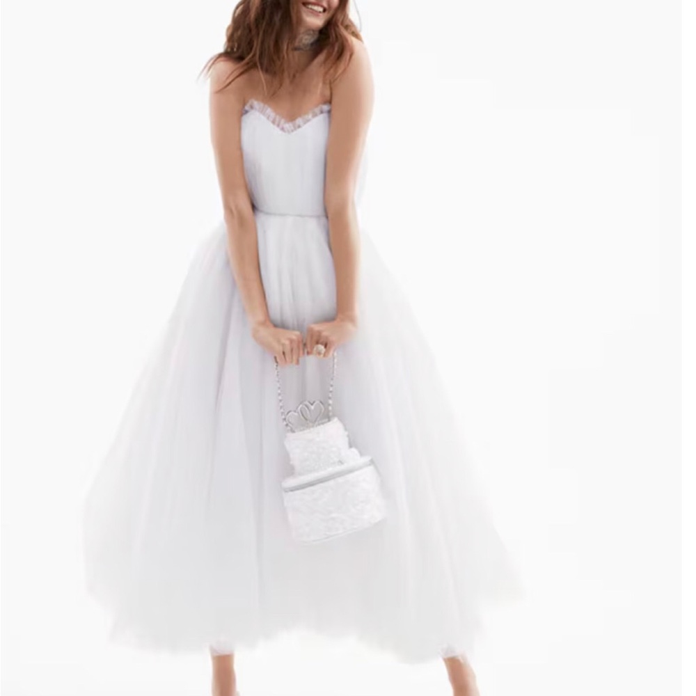 Betsey Johnson Kitsch FROST YOURSELF wedding cake Crossbody bag NWT - Picture 7 of 14